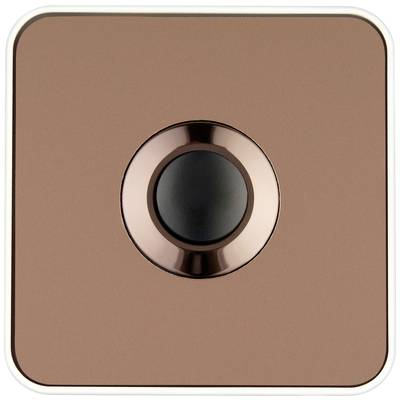 Grothe 64184 Klocka Koppar, Vit