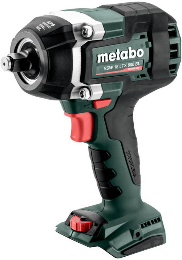 Metabo SSW 18 LTX 800 BL 602403840 Slagskruvdragare batteri 800 Nm  18 V Antal batterier som ingår 0   exkl. batteri/laddare, Utan laddare