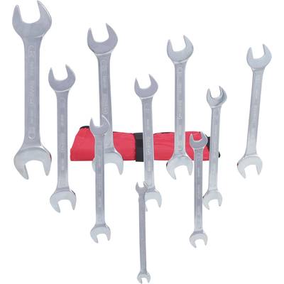 KS Tools 517.0123 517.0123 Dubbelskruvnyckelsats Nyckelvidd (Metrisk) (för titel) 6 - 32 mm