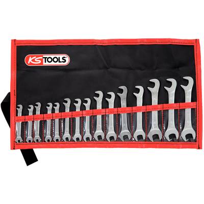 KS Tools 517.1700 517.1700 Dubbelskruvnyckelsats Nyckelvidd (Metrisk) (för titel) 3.2 - 17 mm