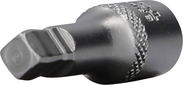 Sexkantig bit med cylindrisk skaft, lämplig för skruvmejsel.