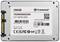 En 250 GB Transcend 2,5" SATA3 SSD, modell TS250GSSD225S, med serienummer och tillverkningsdatum 07/2022, tillverkad i Taiwan.