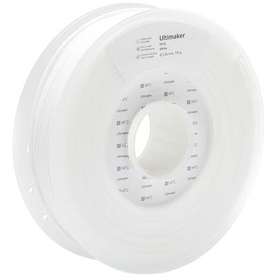 Ultimaker 227293 3D-skrivare Filament  PETG  kemiskt beständig, Värmebeständig 2.85 mm Vit 750 g