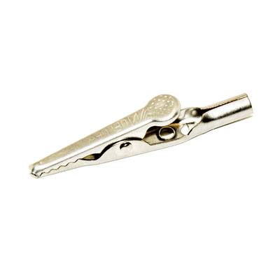 Mueller Electric BU-60X Krokodilklämma Rostfritt stål Spännvidd max.: 7.90 mm Längd: 12.50 mm 1 st
