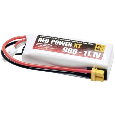 Red Power RC Batteripack (LiPo) 11.1 V 900 mAh 25 C Softcase XT30
