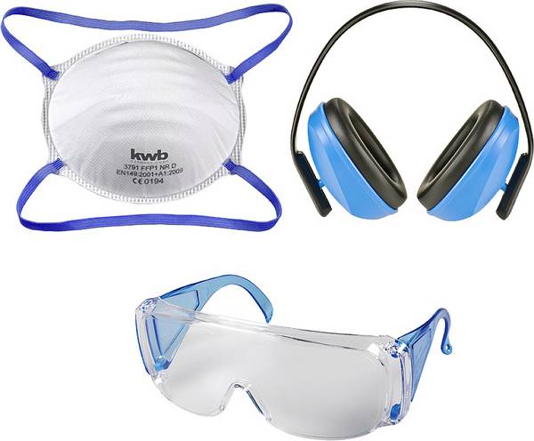 kwb  375710 Andningsskydd helmask-set