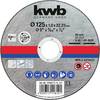 kwb 711812 Separationspår rakt 125 mm 22.23 mm 1 st