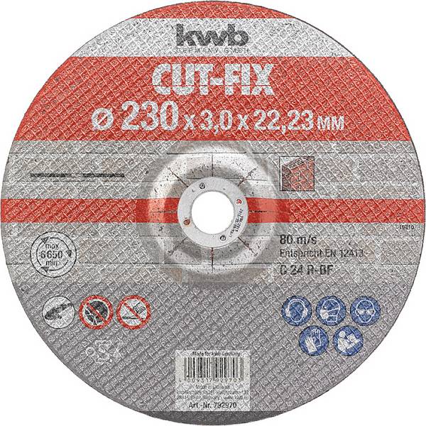 kwb  792970 Kapskiva bockad   230 mm 22.23 mm 1 st