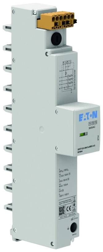 Eaton EP-501044 SPZT123-300/3+NPE-H-S Spänningsavledare Överspänningsskydd för: 40 mm Samlingsskena 12.5 kA 1 st