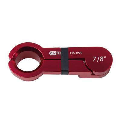 KS Tools 115.1279 Saxhållare, röd aluminium, 7/8"