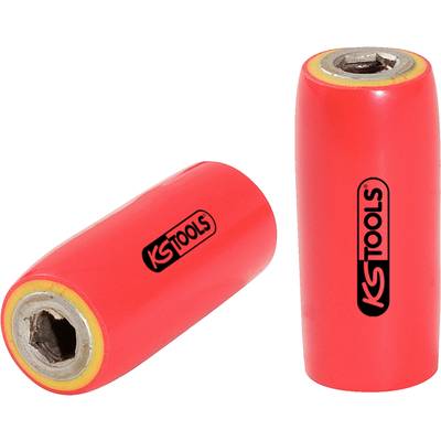 3/8" bitshållare med skyddsisolering för 1/4" bits KS Tools 117.2313