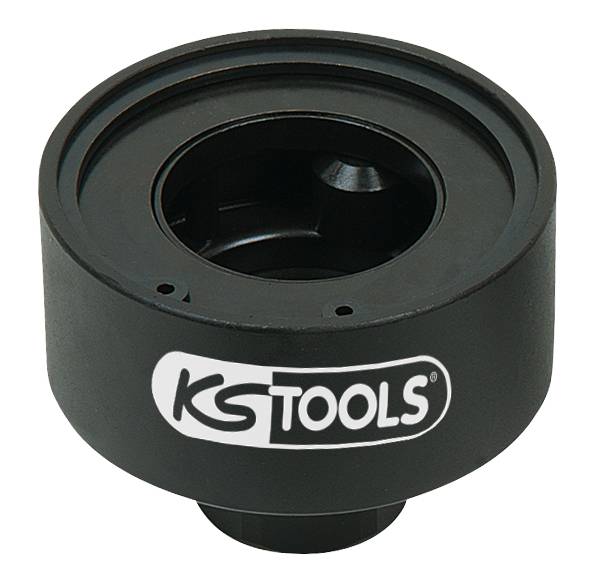 Verktygsadapter från KS Tools, svart, rund, märkt med 'KS TOOLS'.