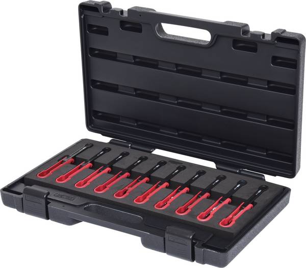 Upplåsningsverktygset, 10-delars för Opel/GM kontaktkontakter  KS Tools  154.0155