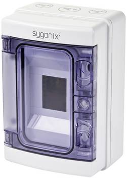 Sygonix  SY-5491850    Normkapsling  Utanpåliggande  Moduler totalt = 4  Antal serier = 1  Innehåll 1 st