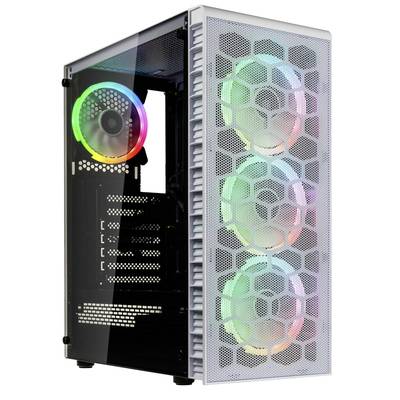 Kolink Observatory Lite Mesh Midi-Tower Hölje, Datorchassi GAMER Matt vit