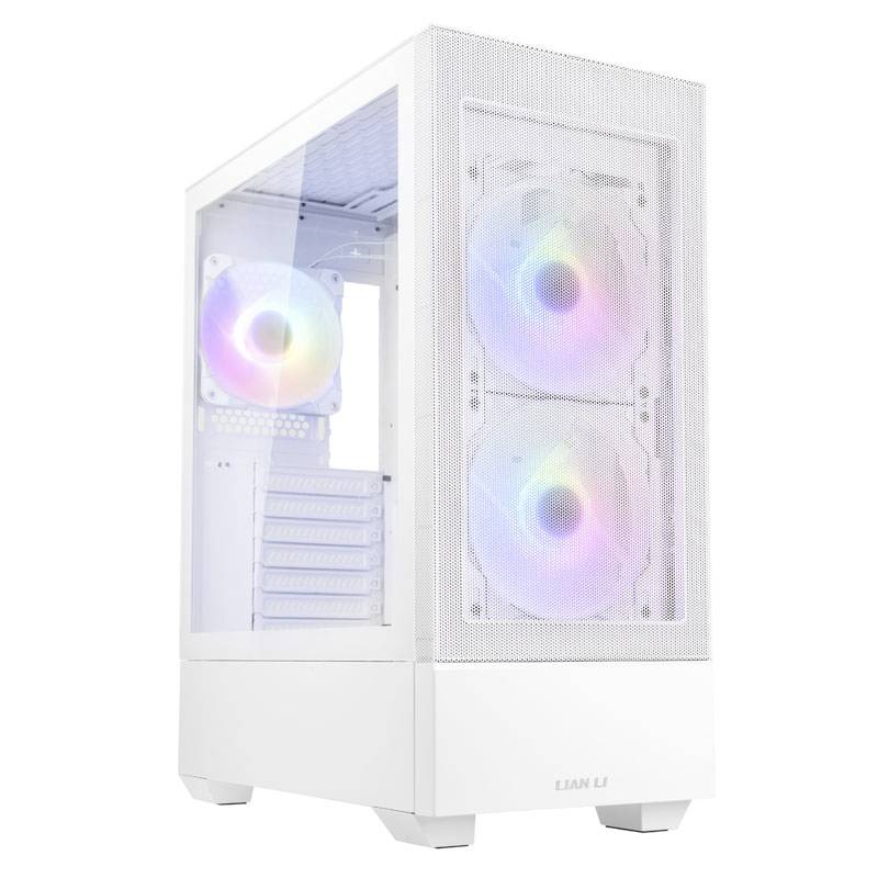 Lian Li LANCOOL 205 Mesh Midi-Tower Hölje, Datorchassi GAMER Vit