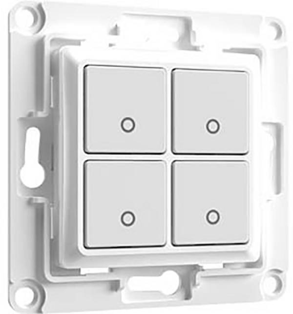 Shelly Shelly Wall switch 4 - white Shelly Smart ljusströmsbrytare till vägg