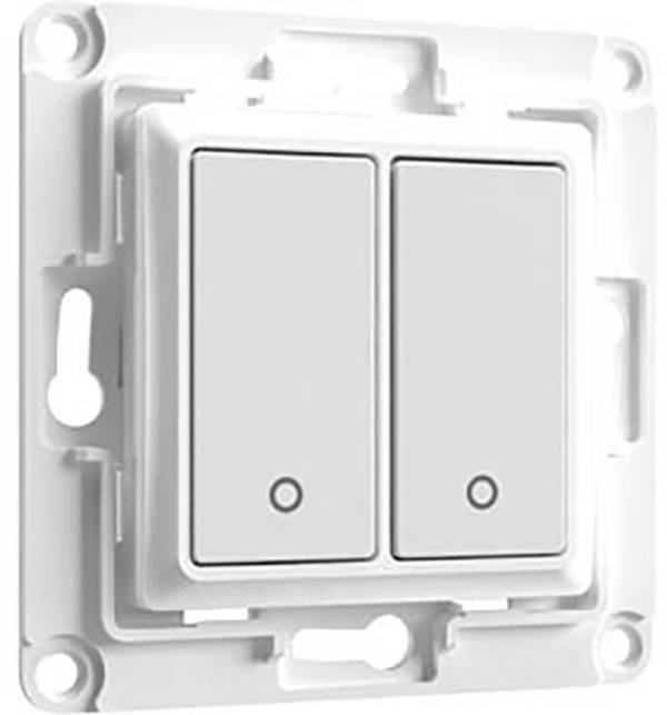 Shelly Shelly Wall switch 2 - white  Smart ljusströmsbrytare till vägg