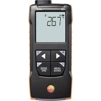 En digital termometer som visar "26,7°C" på skärmen, med knappar för läge, avsluta, meny och enter under displayen.