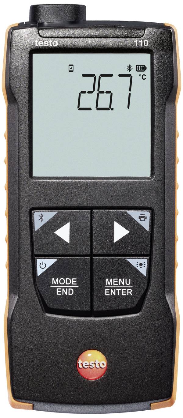 testo 110 Temperaturmätare -200 - +800 °C Sensortyp NTC, Pt100