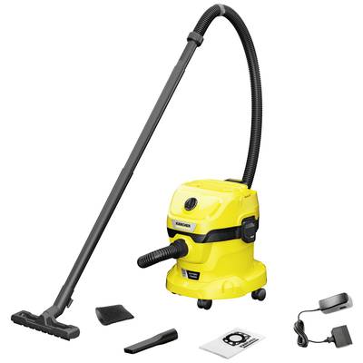 Kärcher Home & Garden WD 2-18 1.628-501.0 Grovdammsugare 225 W 12 l inkl. 1 batteri, inkl. laddare