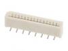 Molex Honkontakt (standard) Totalt antal poler 15 Rastermått: 1.00 mm 528081571 1000 st Tape on Full reel