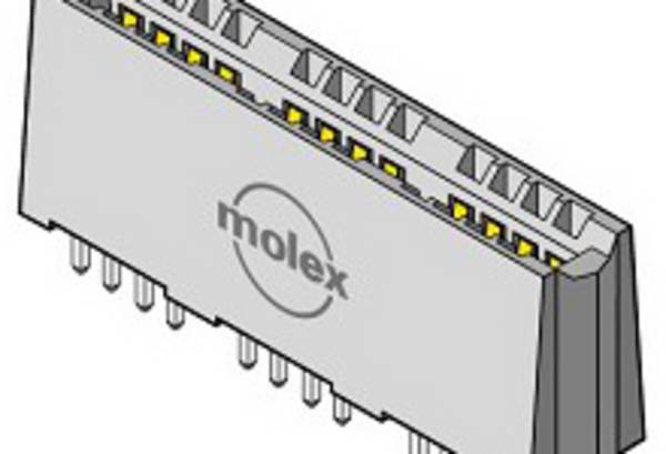 Molex Sockelhuskort Rastermått: 2.50 mm 458440004 1 st Tray