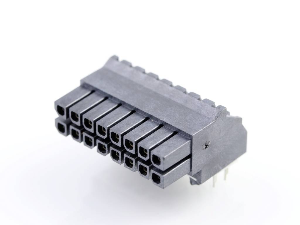 Molex Stiftlist installation (standard) Totalt antal poler 16 447641602 1 st Tray