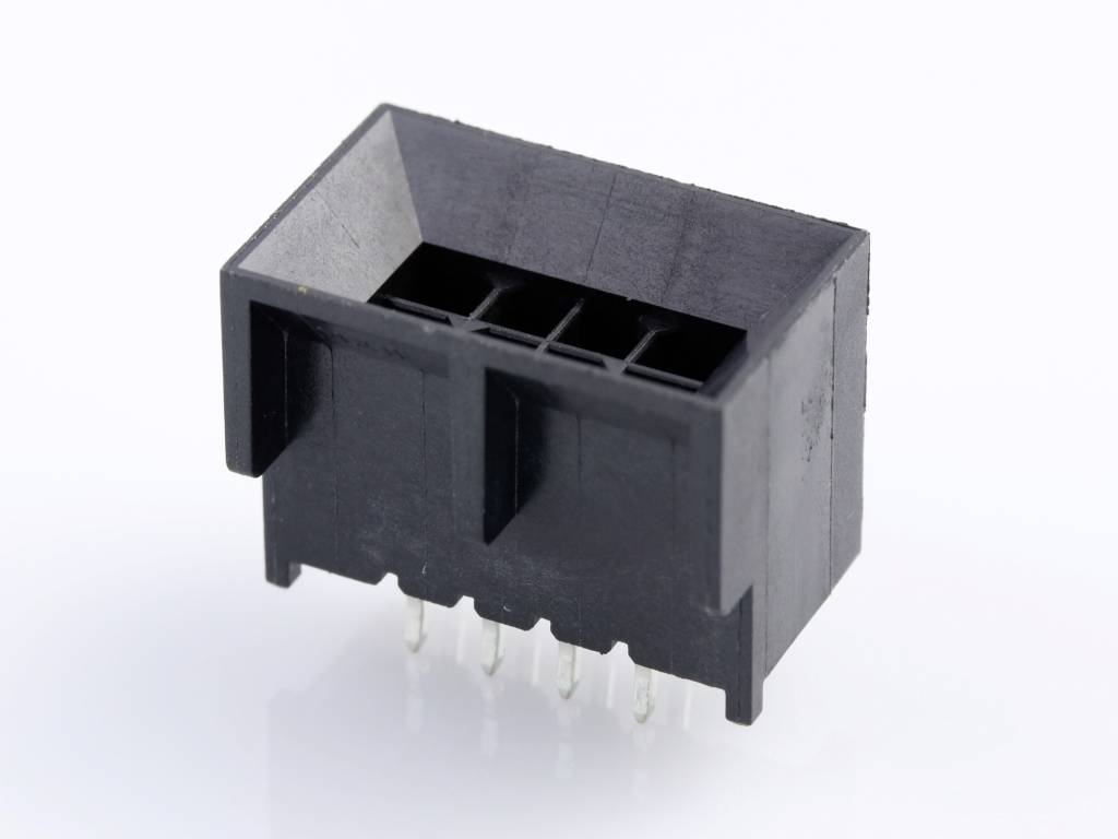 Molex Stiftlist installation (standard) Totalt antal poler 8 444320803 1 st Tray