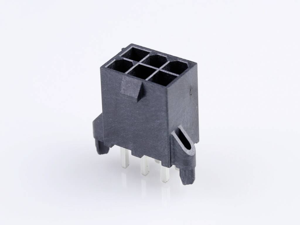 Molex Stiftlist installation (standard) Totalt antal poler 6 Rastermått: 4.20 mm 462070006 1 st Tray