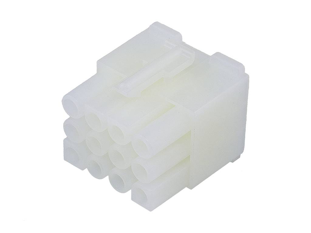 Molex Sockelhuskabel Totalt antal poler 12 Rastermått: 2.36 mm 39036124 1 st Bulk