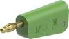 Stäubli LQ-4A-39 Laboratorie kontaktdon Kontakt Stift-Ø: 4 mm Grön 1 st