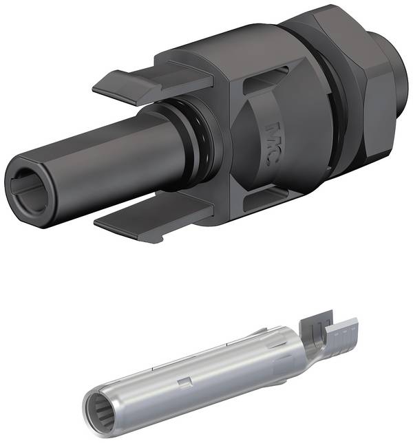 Fotovoltaik-kontakt  32.0076P0001-UR  PV-ADBP4-S2/2,5  Svart  Stäubli  Innehåll: 1 st