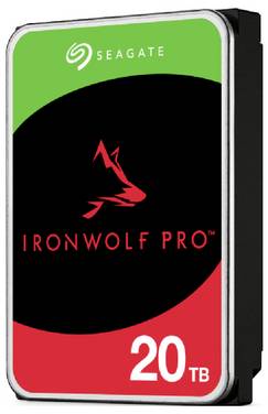 Seagate IronWolf Pro 20 TB  Hårddisk 3.5" SATA III ST20000NT001 Bulk