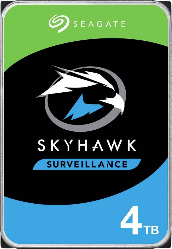 Seagate SkyHawk™ 4 TB  Hårddisk 3.5" SATA III ST4000VX016 Bulk