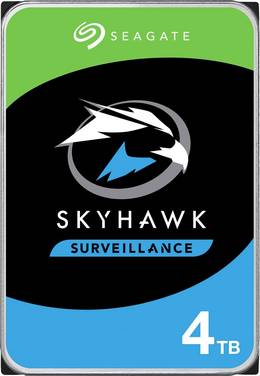 Seagate SkyHawk™ 4 TB  Hårddisk 3.5" SATA III ST4000VX016 Bulk