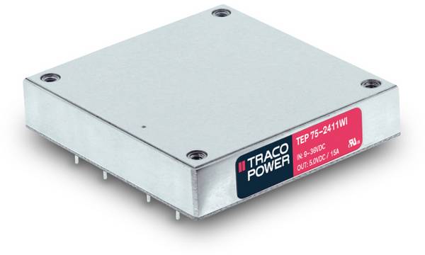 TracoPower TEP 75-4815WI DC/DC-omvandlar-modul 48 V/DC 24 V/DC 3.2 A 75 W Antal utgångar: 1 x Innehåll 1 st