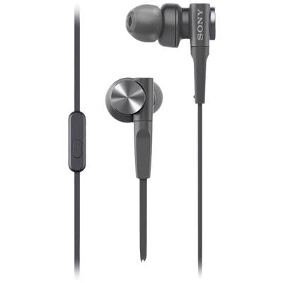 Sony MDR-XB55AP EXTRA BASS™ DJ In Ear hörlurar Sladd Stereo Svart