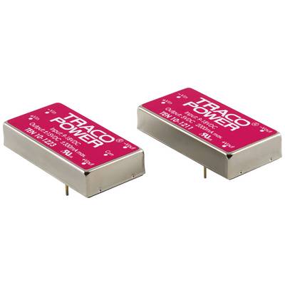 TracoPower DC/DC-omvandlare kretskort 48 V/DC 15 V/DC 670 mA 10 W Antal utgångar: 1 x Innehåll 10 st