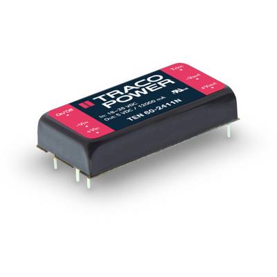 TracoPower DC/DC-omvandlare kretskort 12 V/DC 12 V/DC 5 A 60 W Antal utgångar: 1 x Innehåll 10 st