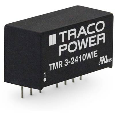 TracoPower DC/DC-omvandlare kretskort 24 V/DC 15 V/DC 200 mA 3 W Antal utgångar: 1 x Innehåll 10 st