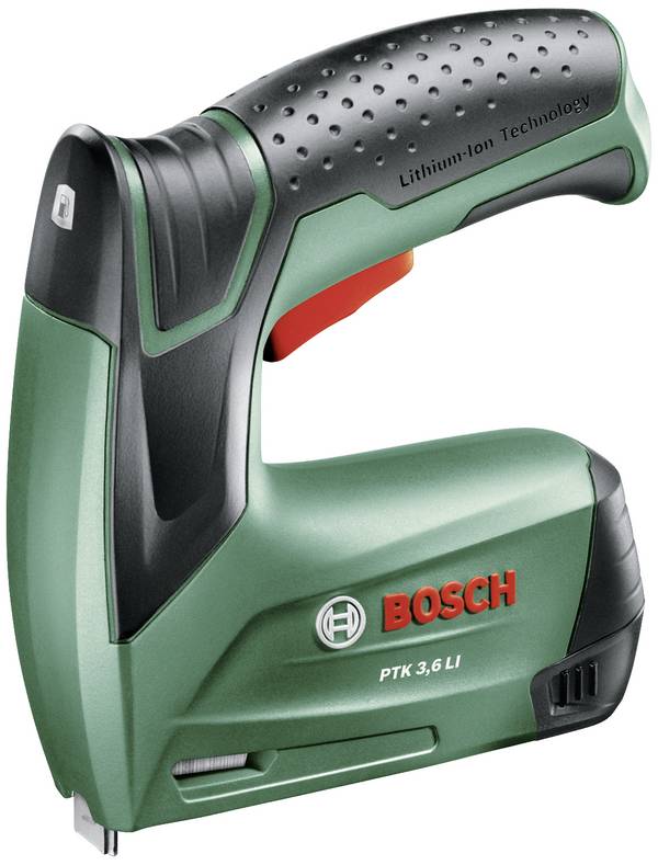Bosch Home and Garden PTK 0603968203 Häftpistol batteri    inkl. 1x batteri, inkl. laddare