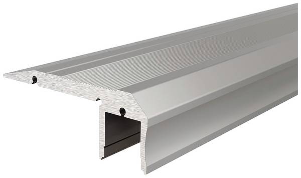 Deko Light 970520 AL-02-10 Trapprofil       Aluminium (L x B x H) 1000 x 61 x 20.50 mm  1 m