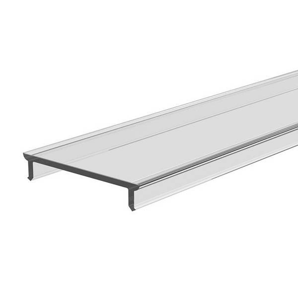 Deko Light 983041 P-01-20 Ttäckkåpa       Plast (B x H x D) 24.50 x 4.50 x 2000 mm  2 m