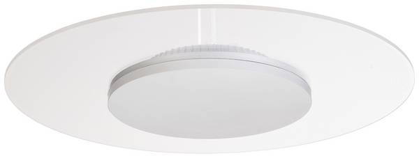 Deko Light Zaniah Utanpåliggande belysning  SMD LED LED fast installerad 24 W EEK: F (A - G) Varmvit Vit