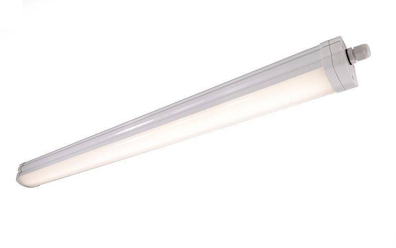 Deko Light Tri Proof Våtrumsbelysnings-vägglampa EEK: G (A - G) LED LED fast installerad 35 W Neutralvit Vit