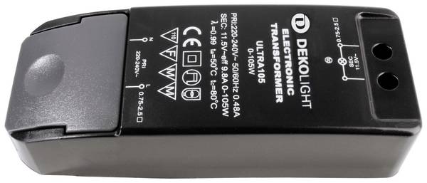 Deko Light BASIC, DIM, CV LED transformator  Konstantspänning 105 W 0 mA - 9.80 A 11.5 V/AC dimbar 1 st