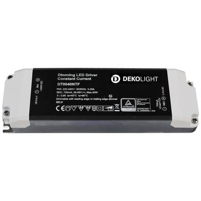 Deko Light BASIC, DIM, CC LED driver Konstantström 40 W 0.70 A 28 - 56 ...
