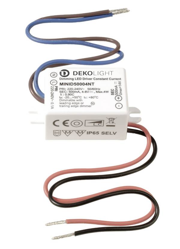Deko Light MINI, DIM, CC, D LED driver  Konstantström 4 W 0.50 A 4 - 8 V/DC dimbar 1 st