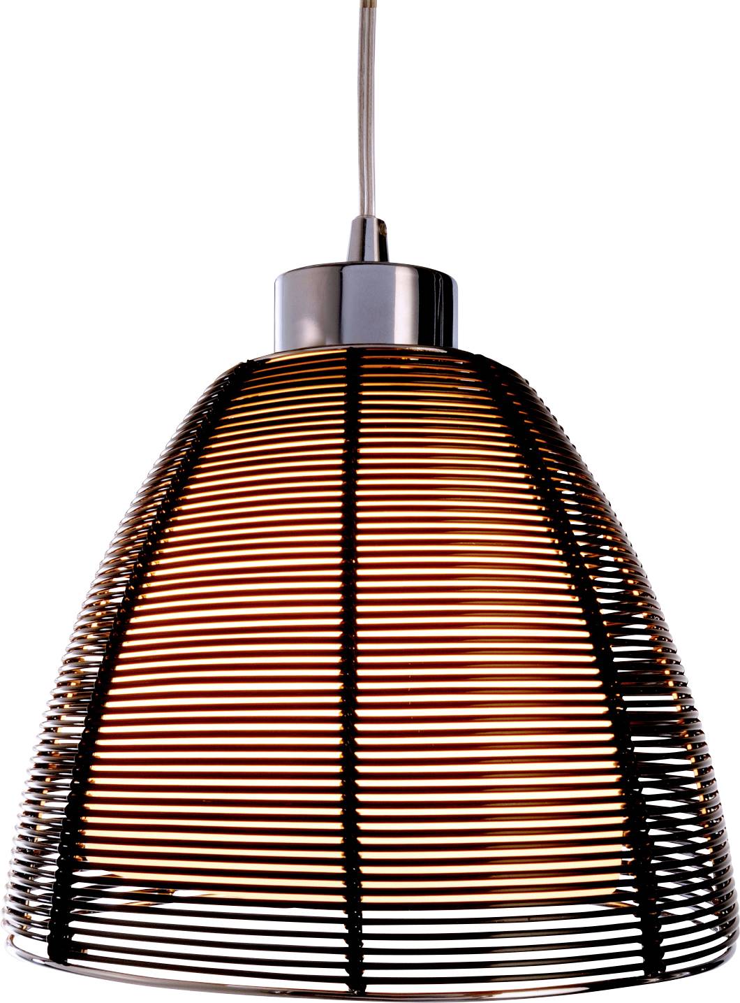 Deko Light Filo Mob 342026 Pendellampa LED, Halogen E27 60 W Svart